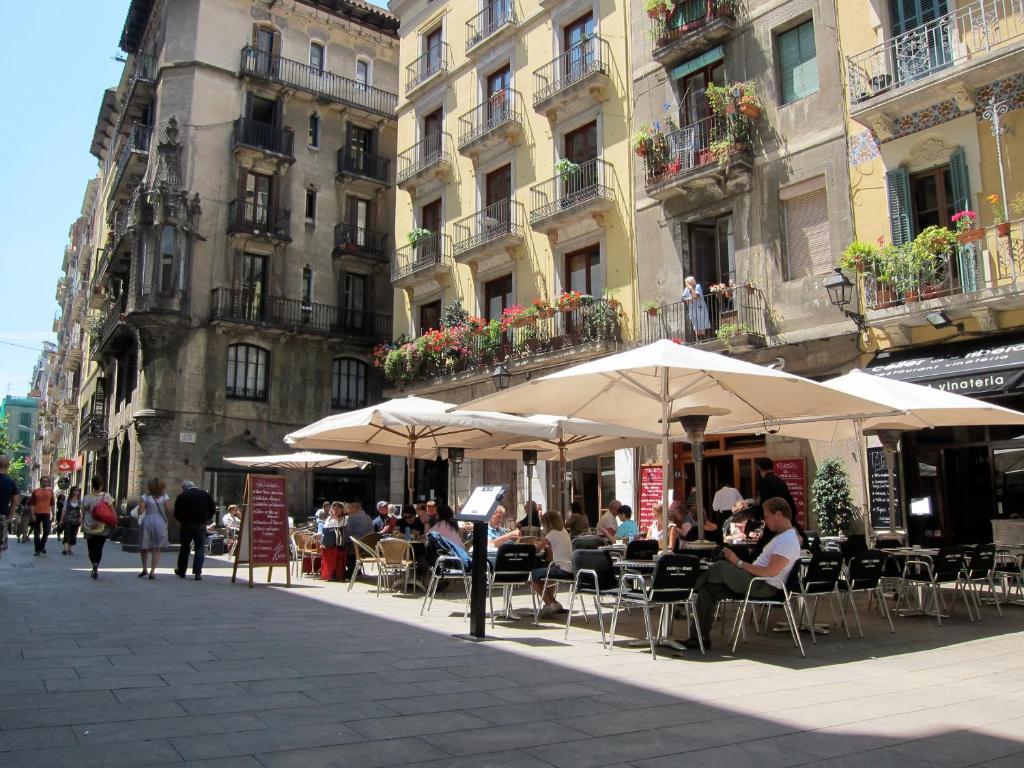 Ferienwohnung Borne Lofts Barcelona Zimmer foto